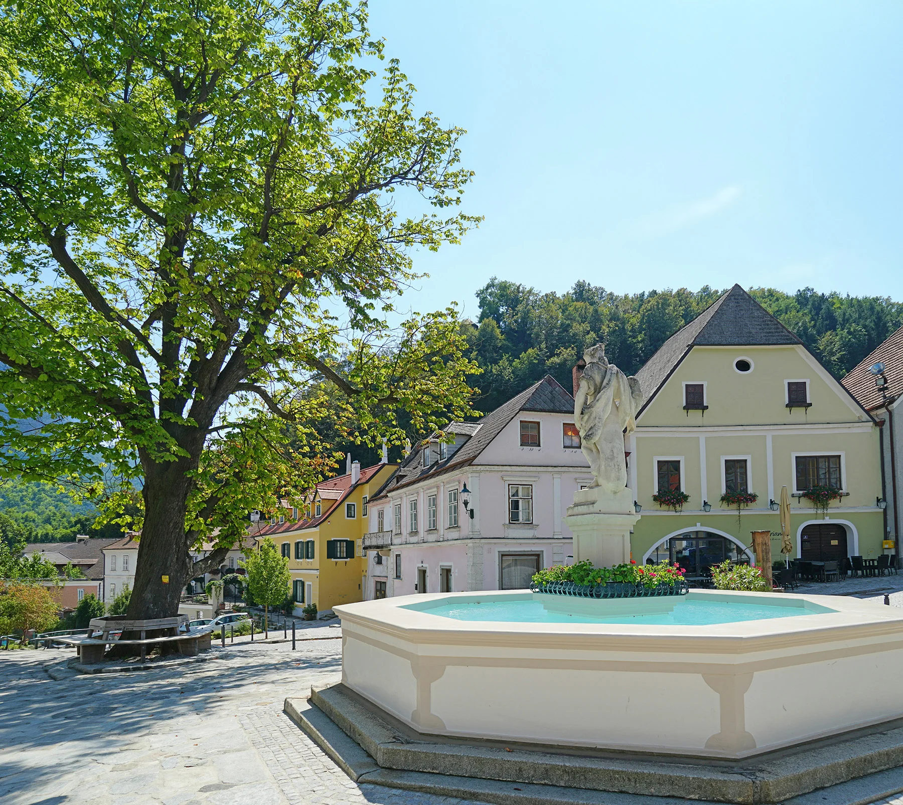 Brunnen in Gemeinde