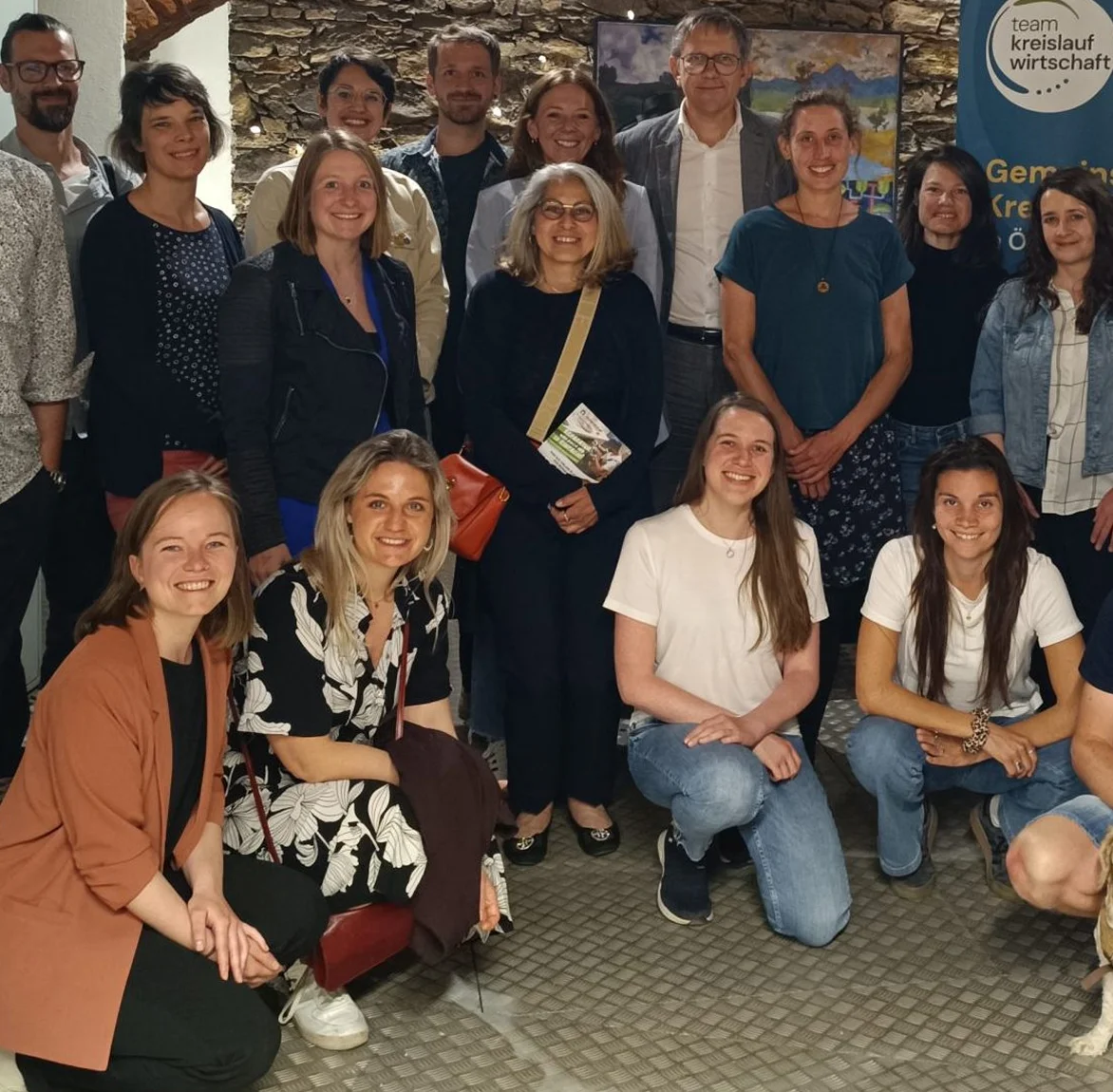 Netzwerk „Team Kreislaufwirtschaft“ auf Exkursion in Graz