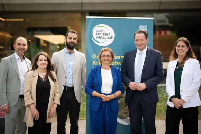 Teamfoto Kreislaufwirtschaft