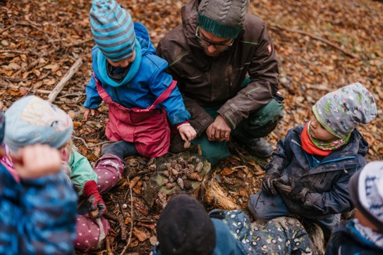 ReUse von Fenstern bei Waldkindergarten